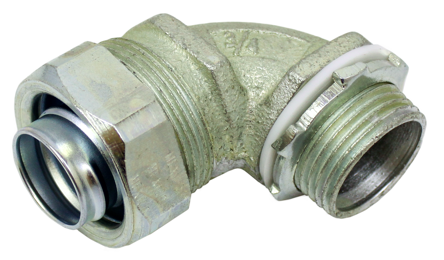Conduit - Liquid-Tight Connectors for Flexible Metal Conduit - 90 Deg - 1/2